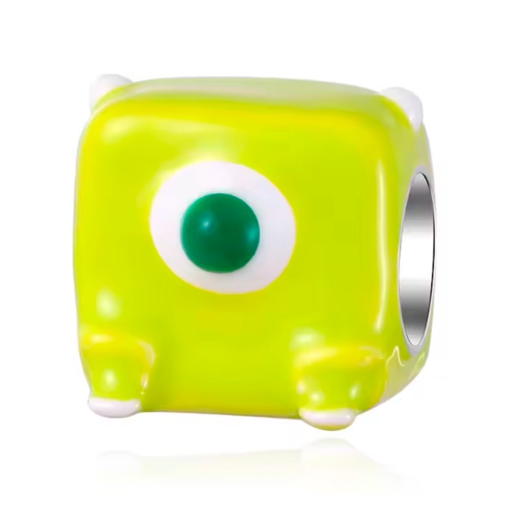 NWOT Pixar Mike Wazowski Charm Sterling Silver 925